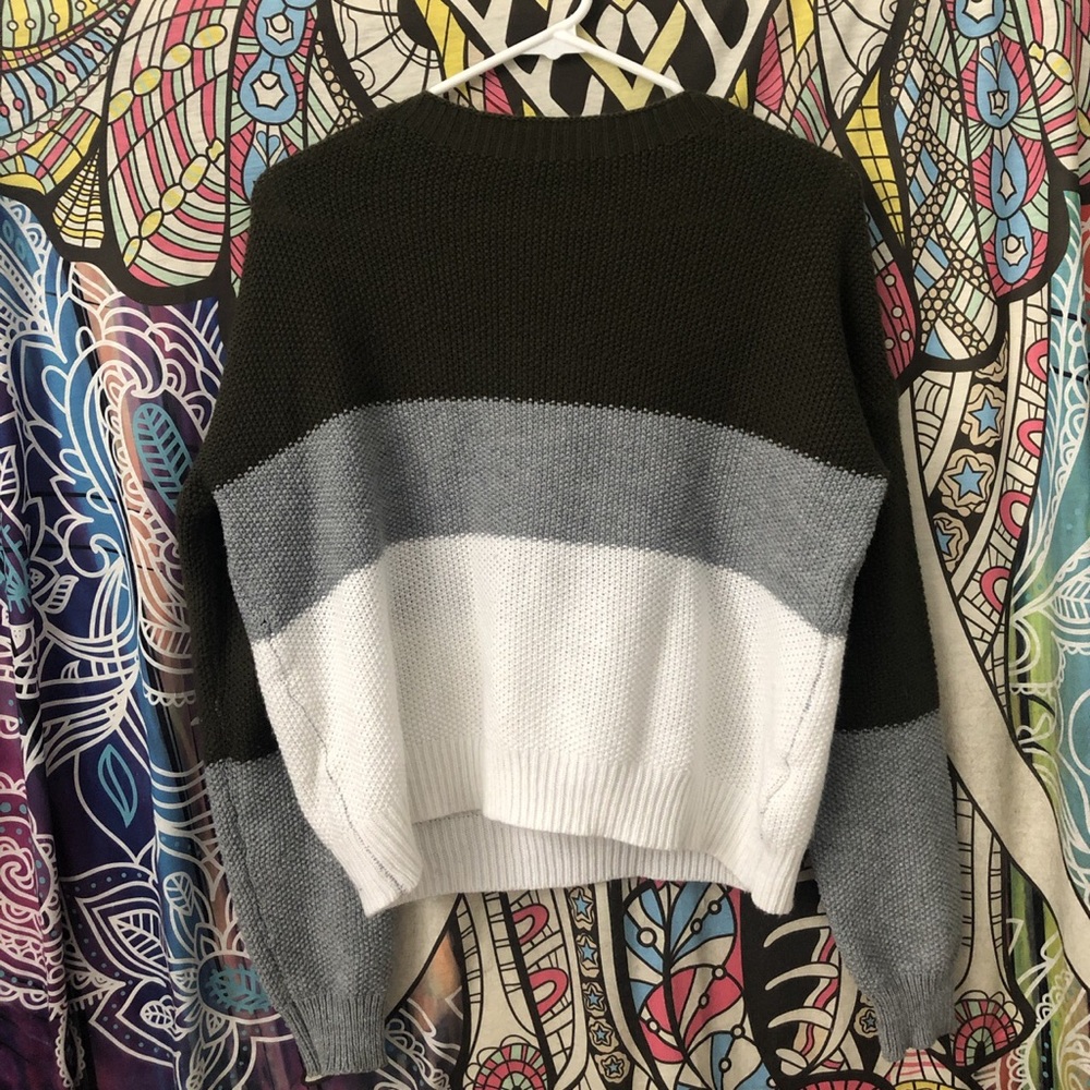 striped sweater